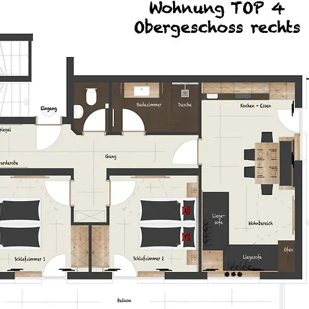 Apartament Flat Near Four Lifts In Mayrhofen